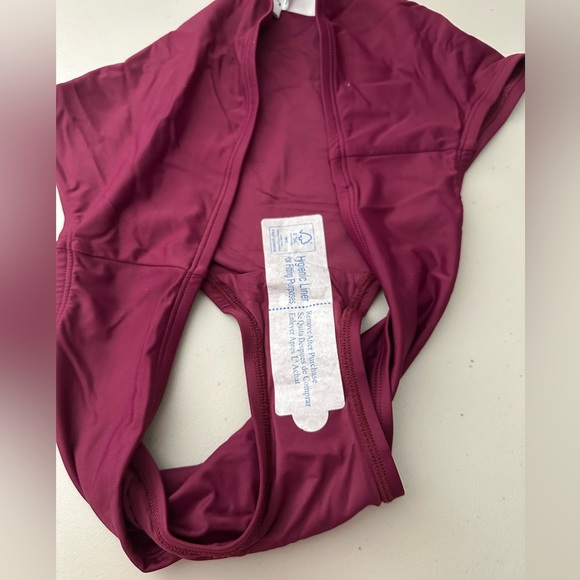 Andie Swim The Bikini Bottom in Plum Size XXXL Full-Coverage Bikini Plus Size - Picture 5 of 6